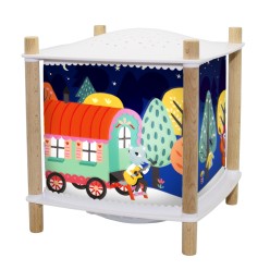 Veilleuse - Lanterne ReVOLUTION 2.0 - Petit Chaperon Rouge - Bluetooth, Musicale, Détection des Pleurs & USB Rechargeable