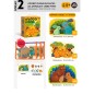 Coffret Puzzles Evolutifs - Niveau 2 - 2,5 ans et plus - Les Animaux et leurs petits - 3 puzzles Coffret Puzzles Evolutifs - Niveau 2 - 2,5 ans et plus - Les Animaux et leurs petits - 3 puzzles