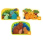 Coffret Puzzles Evolutifs - Niveau 2 - 2,5 ans et plus - Les Animaux et leurs petits - 3 puzzles Coffret Puzzles Evolutifs - Niveau 2 - 2,5 ans et plus - Les Animaux et leurs petits - 3 puzzles