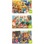 Coffret Puzzles Evolutifs - Niveau 4 - 3,5 ans et plus - La Vie dans la Ville - 3 puzzles Coffret Puzzles Evolutifs - Niveau 4 - 3,5 ans et plus - La Vie dans la Ville - 3 puzzles