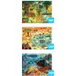 Coffret Puzzles Evolutifs - Niveau 5 - 4 ans et plus - Le Mondes des Aventuriers - 3 puzzles Coffret Puzzles Evolutifs - Niveau 5 - 4 ans et plus - Le Mondes des Aventuriers - 3 puzzles