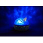 Veilleuse - Projecteur Musical d'aurores boréales - Ours sur la banquise - 12cm - piles incluses