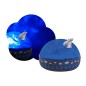 Veilleuse - Projecteur Musical d'aurores boréales - Ours sur la banquise - 12cm - piles incluses