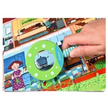 Puzzle Détective  Maison - Loupe