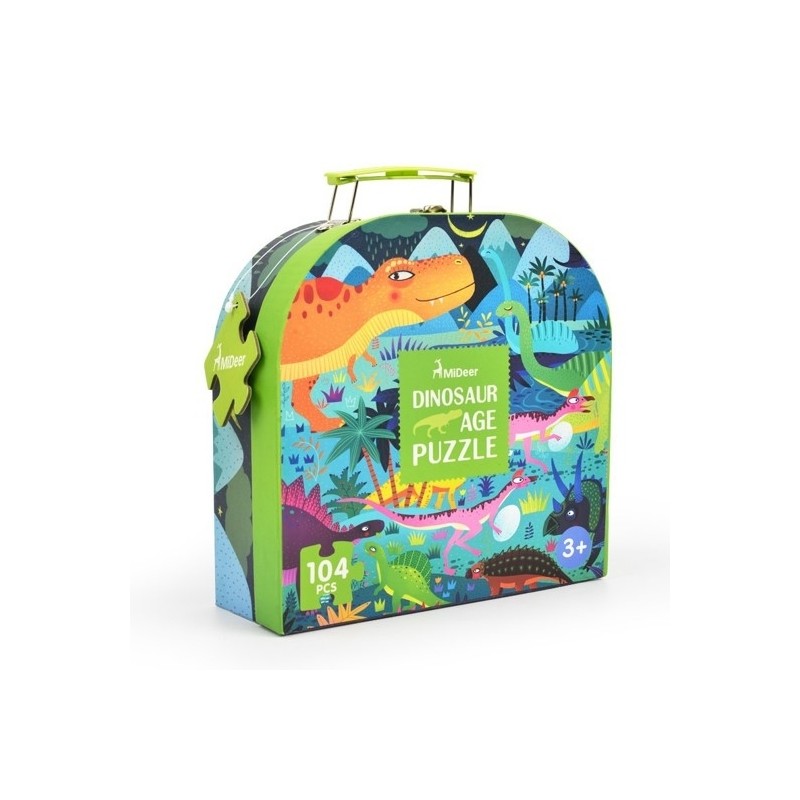 Ma valise puzzle Dinosaures