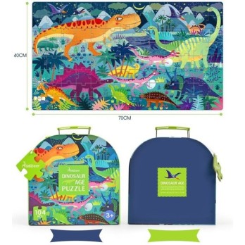 Ma valise puzzle Dinosaures