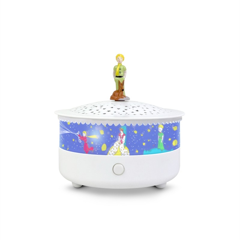 Veilleuse - Projecteur d'Etoiles le Petit Prince© 14 Cm - Musical - Détection des Pleurs - Rechargeable USB Veilleuse - Projecteur d'Etoiles le Petit Prince© 14 Cm - Musical - Détection des Pleurs - Rechargeable USB