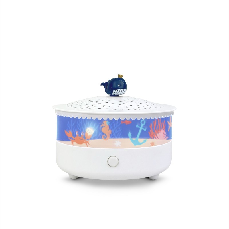 Veilleuse - Projecteur d'Etoiles Ocean 14 Cm - Musical - Détection des Pleurs - Rechargeable USB Veilleuse - Projecteur d'Etoiles Ocean 14 Cm - Musical - Détection des Pleurs - Rechargeable USB