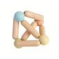 Hochet triangle pastel Hochet triangle pastel