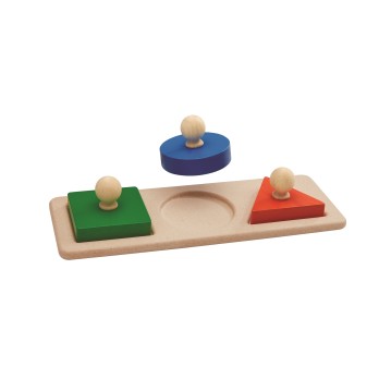 Encastrement 3 formes méthode Montessori