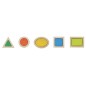 Formes géométriques à imbriquer méthode Montessori Formes géométriques à imbriquer méthode Montessori
