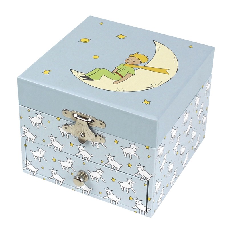 Coffret Musique Cube Le Petit Prince et mouton - Figurine Petit Prince