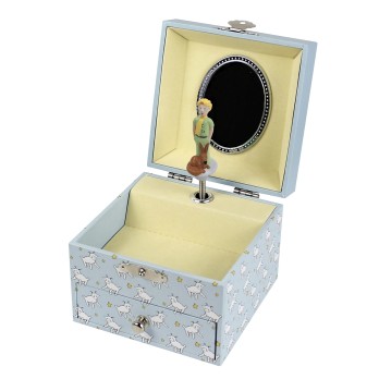 Coffret Musique Cube Le Petit Prince et mouton - Figurine Petit Prince