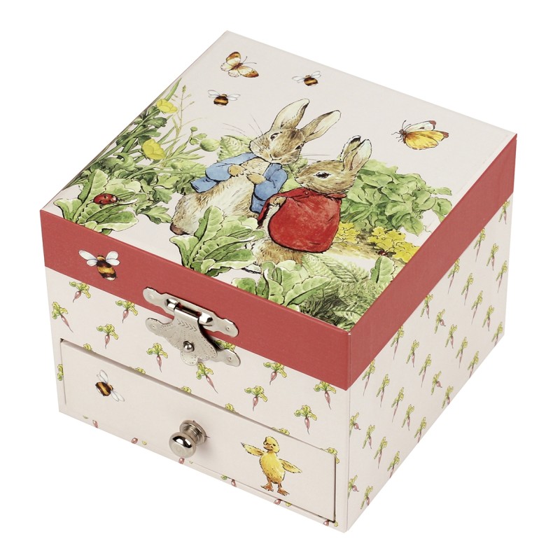 Boite à Musique Cube Peter Rabbit© - Carotte