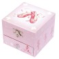 Boite à Musique Cube Phosphorescent Chaussons Ballerine - Rose