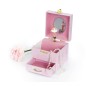 Boite à Musique Cube Phosphorescent Chaussons Ballerine - Rose
