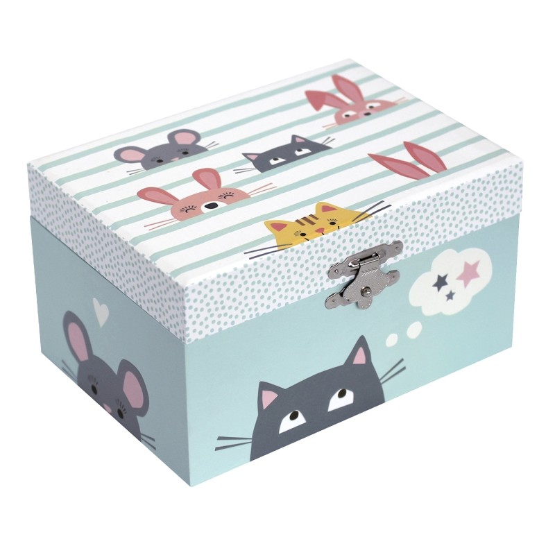 Coffret Musical Phosphorescent Chat