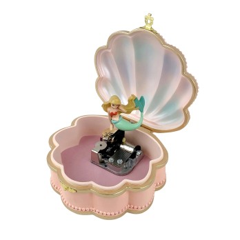 Boite à Bijoux Collector Sirène dans Coquillage