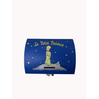 Tirelire à Musique Le Petit Prince© Etoiles - Bleu - Figurine Petit Prince