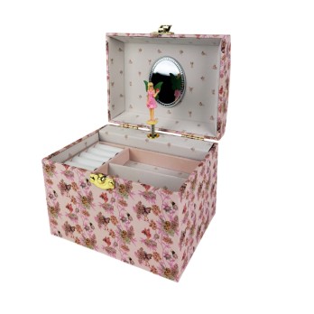 Grande Boite à Bijoux Musicale & Vanity Case Flower Fairies© Printemps