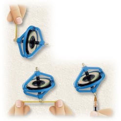 SPACE WONDER GYROSCOPE Petit Modèle  - Fabriqué en Italie - 3+ Jouet