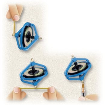 SPACE WONDER GYROSCOPE Petit Modèle  - Fabriqué en Italie - 3+ Jouet