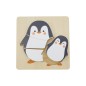 Petit puzzle Pingouin bois FSC