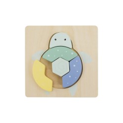 Petit puzzle Tortue bois FSC
