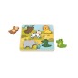 Puzzle tactile - Savane bois FSC