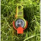 Optic Wonder avec Clip Ceinture - Outil Multi Usage : Boussole, Loupe, Jumelles & Miroir pour lancer des signaux - Fabriqué ...