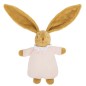 Lapin Nid d'Ange Doudou - Coton Bio Rose Poudré 20Cm