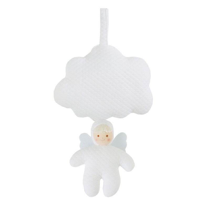 Nuage Musical Ange Mattelassé Blanc