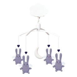 Mobile Musical Ange Lapin Marinière