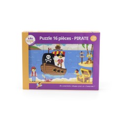 Puzzle 16 pièces - PIRATE