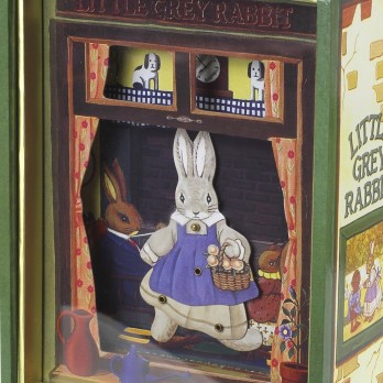 Grand Dancing Musical Little Grey Rabbit© - Vert