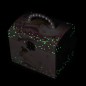 Grande Boite à Bijoux Musicale Phosphorescent Ballerine - Vanity Case - Rose