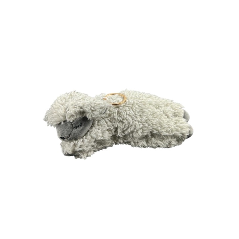 Peluche NEMU Taille S - Porte-clés - Mouton Gris - Moko Peluche NEMU Taille S - Porte-clés - Mouton Gris - Moko