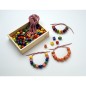 Perles en Bois - Couleurs Vives Perles en Bois - Couleurs Vives