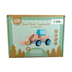 Véhicule Transformable - Grande Pelleteuse