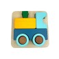 Puzzle en Bois 3D Train - Assembler & Empiler - 12M+ Jouet en Bois