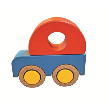 Puzzle en Bois 3D Voiture - Assembler & Empiler - 12M+ Jouet en Bois