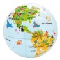 Ptits Animaux 30 cm - Globe Terrestre Gonflable - Jeu Educatif