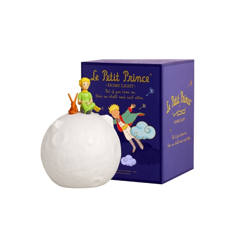 VIPO - Veilleuse - le Petit Prince© et le Renard - Veilleuse tactile - USB Rechargeable