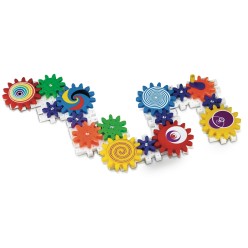 Un jeu de construction ingénieux qui stimule la créativité et initie à la mécanique.
 Assemblez les plaques dentelées à p