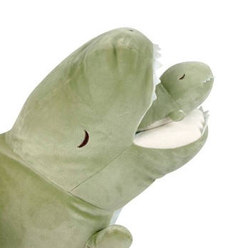 Peluche nemu nemu - TIRANO - Dinosaure - Taille S - 17 cm 