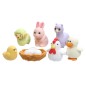 Gommes - Figurines - La poule et ses amis Gommes - Figurines - La poule et ses amis