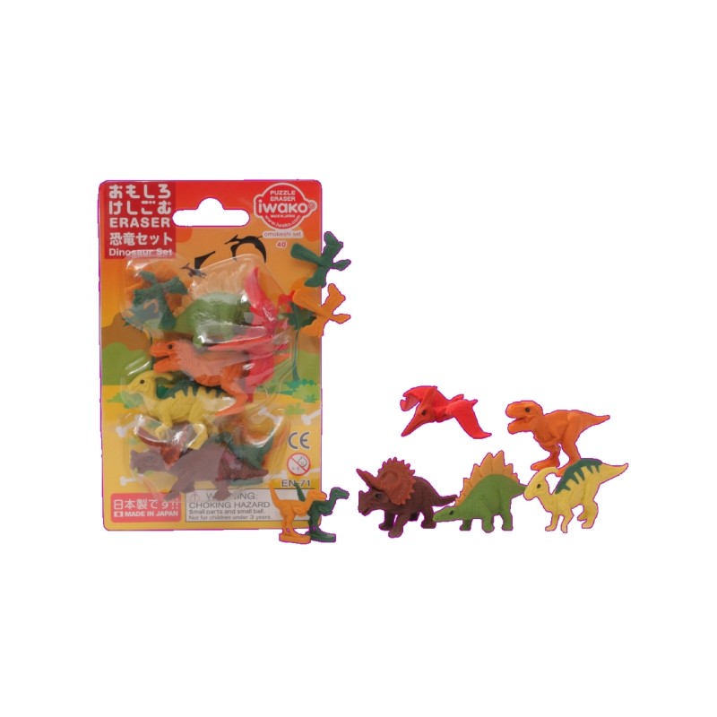 Gommes - Figurines - Dinosaures Gommes - Figurines - Dinosaures