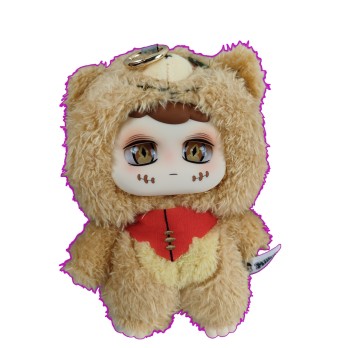 ZOO Studio - Peluche Figurine Vinyl - Porte Clés - Miiloo 2 - 17 Cm