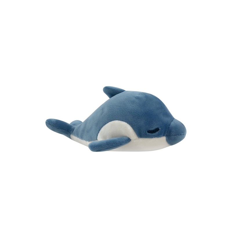 Peluche nemu nemu - FLIP - Dauphin - Taille S - 11 cm 