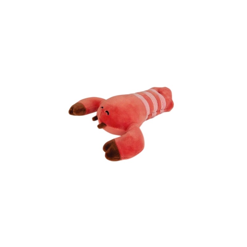 Peluche nemu nemu - ROBUSTO - Homard - Taille S - 14 cm